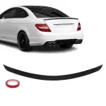 Trunk Spoiler for Mercedes C204 coupe (11-15), glossy black