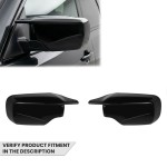 M look Veidrodėlių Dangteliai, komplektas skirtas BMW E39 (95-04), juodi blizgūs, 2K COAT