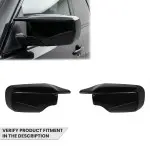 M look Veidrodėlių Dangteliai, komplektas skirtas BMW E39 (95-04), juodi blizgūs, 2K COAT