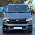 Front Upper + Lower Grille set for VW T6.1 (19-24), glossy black