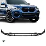 Aero style Priekinis Pažeminimas skirtas BMW X3 G01 / X4 G02 PRE-LCI (18-21), juodas blizgus