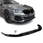 Performance priekinio Bamperio Pažeminimas skirtas BMW G30 / G31 LCI (21-23), juodas blizgus