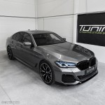 Performance priekinio Bamperio Pažeminimas skirtas BMW G30 / G31 LCI (21-23), juodas blizgus