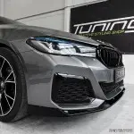 Performance priekinio Bamperio Pažeminimas skirtas BMW G30 / G31 LCI (21-23), juodas blizgus