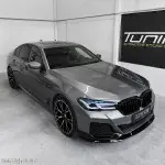 WR V2 Priekinio Bamperio Pažeminimas skirtas BMW G30 / G31 LCI (21-23), juodas blizgus