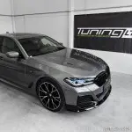 WR V2 Priekinio Bamperio Pažeminimas skirtas BMW G30 / G31 LCI (21-23), juodas blizgus
