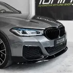 WR V2 Priekinio Bamperio Pažeminimas skirtas BMW G30 / G31 LCI (21-23), juodas blizgus