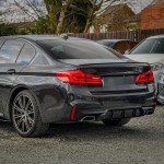 Performance Kit with M5 style Diffuser for BMW G30 / G31 PRELCI (17-20) with M-Pack, glossy black