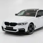 Performance Paketas su M5 išvaizdos Difuzoriumi skirtas BMW G30 / G31 PRELCI (17-20) su M-Pack, juodas blizgus