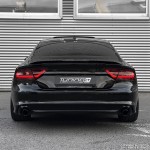 Spoileris ant Bagažinės dangčio skirtas Audi A7 C7 / S7 C7 (10-18), juodas blizgus