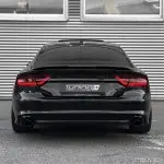 Spoileris ant Bagažinės dangčio skirtas Audi A7 C7 / S7 C7 (10-18), juodas blizgus
