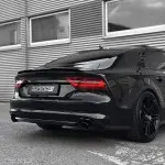 Spoileris ant Bagažinės dangčio skirtas Audi A7 C7 / S7 C7 (10-18), juodas blizgus