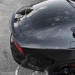 Spoileris ant Bagažinės dangčio skirtas Audi A7 C7 / S7 C7 (10-18), juodas blizgus