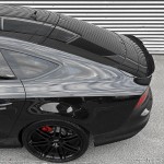 Spoileris ant Bagažinės dangčio skirtas Audi A7 C7 / S7 C7 (10-18), juodas blizgus