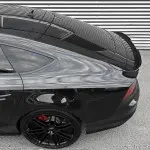 Spoileris ant Bagažinės dangčio skirtas Audi A7 C7 / S7 C7 (10-18), juodas blizgus