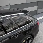RS išvaizdos Spoileris ant Bagažinės dangčio skirtas Audi A6 C7 Avant (11-18), juodas blizgus