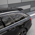 RS-style Roof Spoiler for Audi A6 C7 Avant (11-18), glossy black