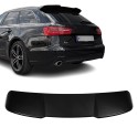 RS-style Roof Spoiler for Audi A6 C7 Avant (11-18), glossy black
