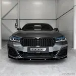 Performance Paketas su M5 išvaizdos Difuzoriumi skirtas BMW G30 / G31 LCI (21-23) su M-Pack, juodas blizgus