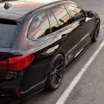 Performance Paketas su M5 išvaizdos Difuzoriumi skirtas BMW G30 / G31 LCI (21-23) su M-Pack, juodas blizgus