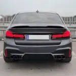 Performance Paketas su M5 išvaizdos Difuzoriumi skirtas BMW G30 / G31 LCI (21-23) su M-Pack, juodas blizgus