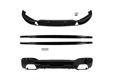 Performance Paketas skirtas BMW G30 / G31 LCI (21-23) su M-Pack, juodas blizgus