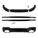 Performance Paketas skirtas BMW G30 / G31 LCI (21-23) su M-Pack, juodas blizgus