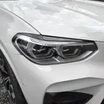 Priekinių Žibintų Apdaila, komplektas skirtas BMW X3 G01 / X4 G02 PRE-LCI (18-21), juoda blizgi