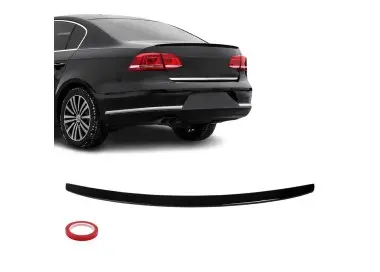 Spoileris ant Bagažinės dangčio skirtas VW Passat B7 (10-15) sedan, juodas blizgus