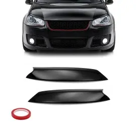 Priekinių žibintų apdailos komplektas skirtas VW Golf...