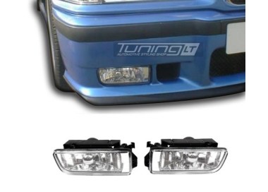 Fog lights for BMW E36 (90-99), clear 