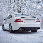 Trunk Spoiler for Mercedes C219 / W219 (04-10), glossy black