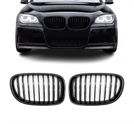 Kidney grille for BMW F01 / F02 (08-15), glossy black