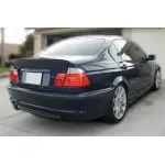 LED Galiniai Žibintai, komplektas skirtas BMW E46 (01-05) Sedan, skaidriais posūkiais