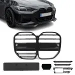 M-style Priekinės Grotelės skirtos BMW G22 / G23 (20-), juodos blizgios