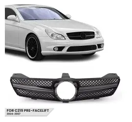 Priekinės Grotelės tinkančios Mercedes-Benz CLS (C219...