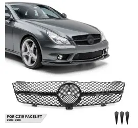 Priekinės Grotelės tinkančios Mercedes-Benz CLS (C219...