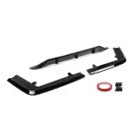 WR Galinio bamperio Difuzorius skirtas BMW G11 / G12 LCI (19-22) su M-Pack, juodas blizgus