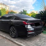 WR Rear bumper Diffuser for BMW G11 / G12 LCI (19-22) with M-Pack, glossy black