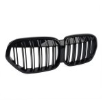 Performance Front kidney Grille for BMW X1 F48 LCI (19-22), glossy black