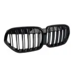 Performance Priekinės Grotelės skirtos BMW X1 F48 LCI (19-22), juodos blizgios