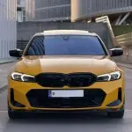 HAUER Priekinis Pažeminimas skirtas BMW G20 / G21 LCI (22-26), juodas blizgus