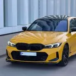 HAUER Priekinis Pažeminimas skirtas BMW G20 / G21 LCI (22-26), juodas blizgus