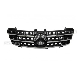 Front Grille for Mercedes ML W164 (05-08), black + chrome 