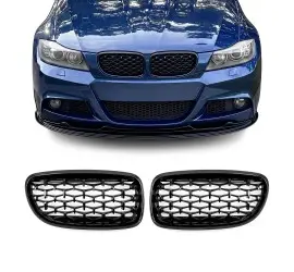 Diamond Priekinės Grotelės, komplektas skirtas BMW E90...
