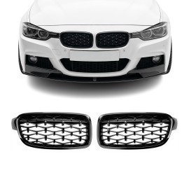 Diamond Priekinės Grotelės, komplektas skirtas BMW F30...