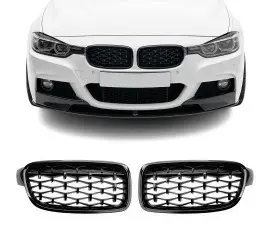 Diamond Priekinės Grotelės, komplektas skirtas BMW F30...