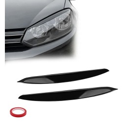 Headlight Eyebrows / Trims set for VW Golf MK6...