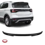 MX Spoileris ant Bagažinės Dangčio skirtas VW T-Cross (19-26), juodas blizgus