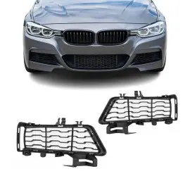 Front bumper Fog light delete Grille set for BMW F30 /...